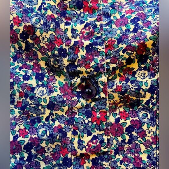 Floral vintage button up shirt - Picture 3 of 5